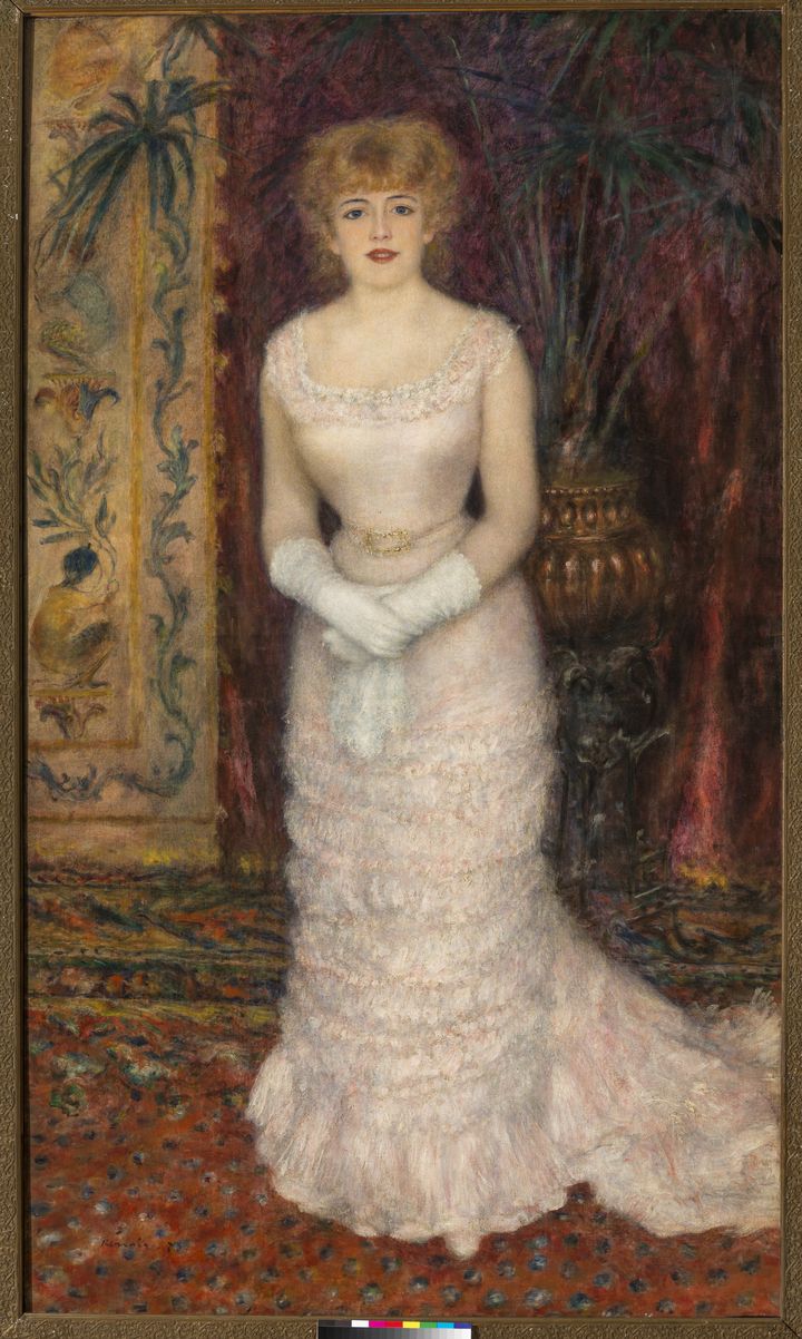 Pierre-Auguste Renoir, portrait de Mademoiselle Jeanne Samary, Paris 1978
 (MUSEE D'ETAT DE L'ERMITAGE, SAIN)