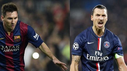 Lionel Messi (Barcelone) - Zlatan Ibrahimovic (PSG)