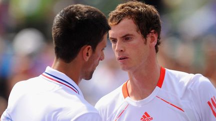 Andy Murray et Novak Djokovic s'affrontent en finale de l'US Open 2012 (MICHAEL REGAN / GETTY IMAGES NORTH AMERICA)