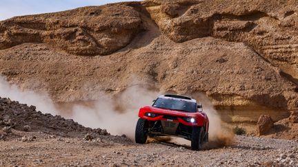 Orlando Terranova a remporté la sixième étape du Dakar 2022. (FLORENT GOODEN / DPPI)