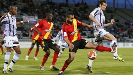 Apre duel entre Istres et Lens (BRUNO SOUILLARD / MAXPPP)