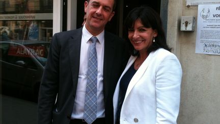 Anne Hidalgo avec Gilles Alayrac (D.A)