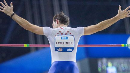 Le perchiste français Renaud Lavillenie