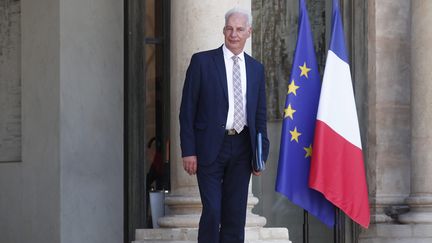 Alain Griset, alors ministre en charge des PME, le 7 juillet 2020 au palais de l'Elysée. (MAXPPP)
