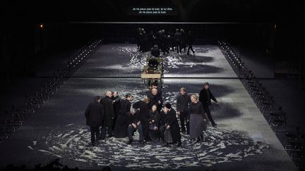 "Les choses qui passent" de Louis Couperus, mise en scène Ivo van Hove. (CHRISTOPHE RAYNAUD DE LAGE / HANS LUCAS)