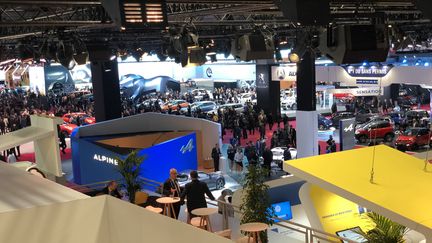 Le Mondial Paris Motor Show ouvre ses portes, jeudi 4 septembre 2018. (RADIO FRANCE / ALEXANDRE BARLOT)