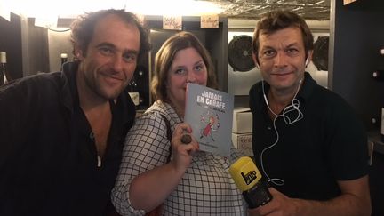 Thierry Breton et Sandrine Goeyvaerts&nbsp; (© Laurent Mariotte / Radio France)