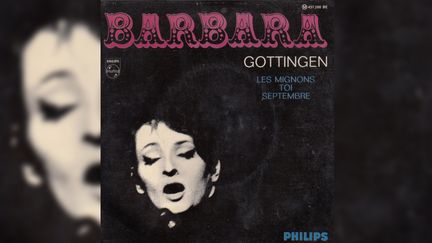 Le 45 tours "Göttingen" de Barbara. (DR)