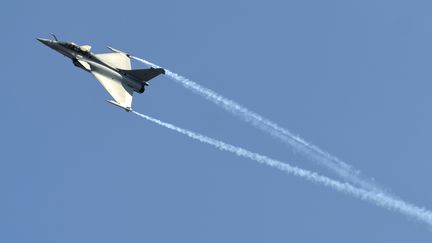 Le Rafale du groupe fran&ccedil;ais Dassault effectue un vol de d&eacute;monstration le 6 f&eacute;vrier 2013 &agrave; Bangalore (Inde). (REUTERS)