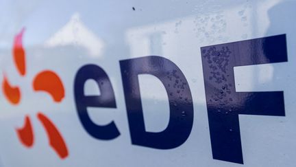 Le logo EDF. (AFP)