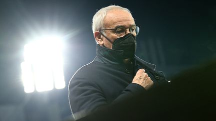 &nbsp;Claudio Ranieri après la défaite de Watford face à Norwich, le samedi 22 janvier 2022. (ADRIAN DENNIS / AFP)