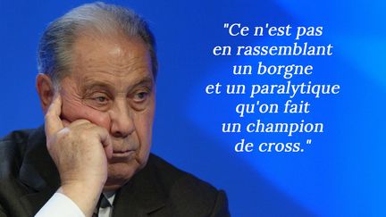 En janvier 1990, dans une interview au "Monde" cit&eacute;e par Philippe Vandel dans son livre "C'est mon avis et je le partage". (MAXPPP)