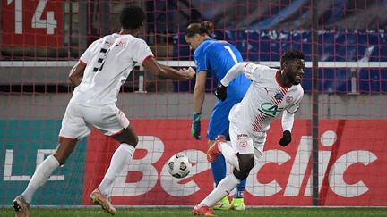 L'AS Nancy Lorraine a éliminé Rennes aux tirs au but en 16e de finale de Coupe de France. (FREDERICK FLORIN / AFP)