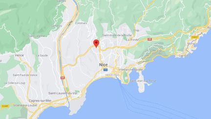 Le quartier Las Planas, situé dans le nord de Nice (Alpes-Maritimes). (GOOGLE MAPS)