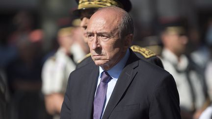 Le ministre de l'Intérieur, Gérard Collomb, le 14 juillet 2017 à Paris. (ROMAIN LAFABREGUE / AFP)