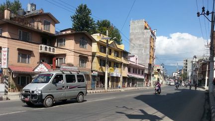 &nbsp; (Les touristes se font rares dans les rues de Katmandou © Radio France / Alice Serrano)