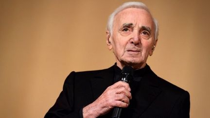 Charles Aznavour (mars 2018)
 (Fabrice COFFRINI / AFP)