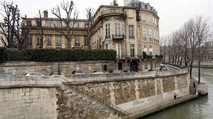 L'hôtel Lambert situé à la proue de l'île Saint-Louis est l'un des plus beaux hôtels particuliers de Paris (AFP - FRANCOIS GUILLOT)