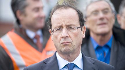 Fran&ccedil;ois Hollande en Corr&egrave;ze, le 3 novembre 2011. (NOSSANT / SIPA)