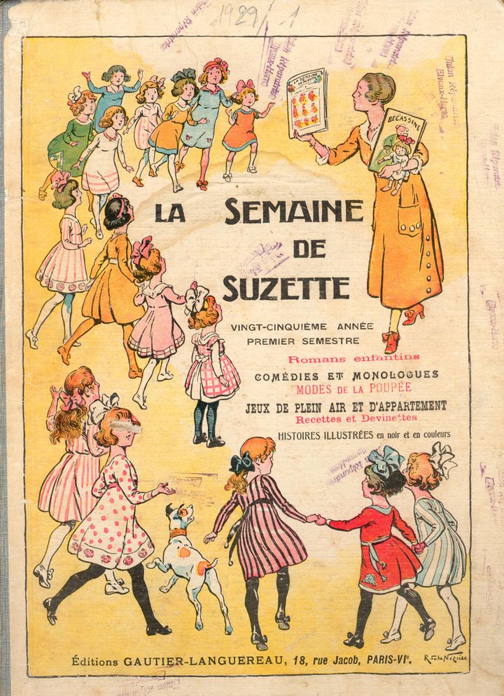 "Bécassine dévoile les trésors de Loulotte": couv de "La semaine de Suzette"
 (Musée de la Poupée-Paris)