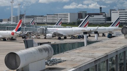 L'aéroport de Paris Roissy Charles de Gaulle (Ile-de-France), le 7 août 2021. (RICCARDO MILANI / HANS LUCAS / AFP)