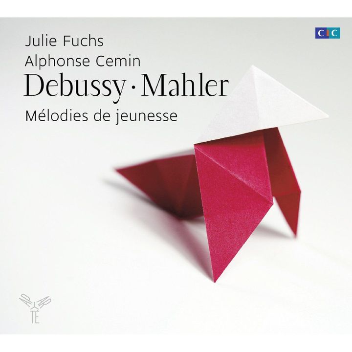 "Debussy-Malher Mélodies de jeunesse " Julie Fuchs et Alphonse Cemin
 (DR)