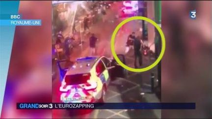 La BBC a dévoilé une vidéo des terroristes de Londres. (FRANCE 3)