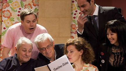 Henri Guybet, Sylvie Loeillet, Eric Cianyan, Charles Clément, Christophe Lemoine, Anaïs Nyl : &quot;Chambres d&#039;hôtes&quot;
 (Théâtre de la Renaissance)