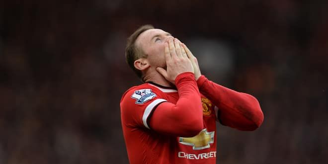  Wayne Rooney est pour le moment bien seul pour mener le front de l'attaque des Red Devils