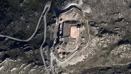  (Le centre national des commandos est installé dans le Fort Béart, à Port-Vendres © Capture d'écran Google Maps)