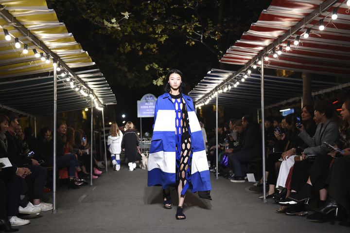 Sonia Rykiel printemps-été 2019 à Paris 
 (Anne-Christine POUJOULAT / AFP)