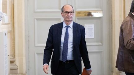 Eric Woerth, ci-contre&nbsp;à l'Assemblée nationale, le 26 novembre 2020. (CHRISTOPHE MORIN / MAXPPP)