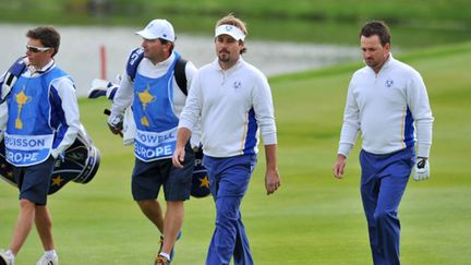 Le duo européen Victor Dubuisson et Graeme McDowell