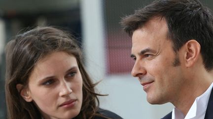 François Ozon et Marine Vacth, l'héroïne de son dernier film, "Jeune et jolie", à Cannes (mai 2013)
 (Loïc Venance / AFP)