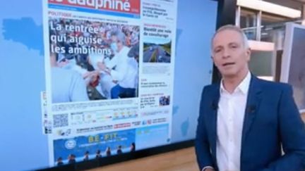 Comme chaque jour, la rédaction du 13 Heures se penche sur les grands titres de la presse quotidienne régionale. (FRANCE 2)