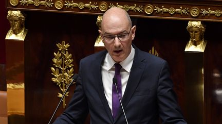 Roland Lescure à l'Assemblée nationale, le 22 mai 2018. (GERARD JULIEN / AFP)