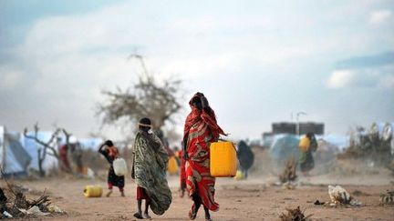 Des réfugiées somaliennes dans le camp de Dadaab, au Kenya, le 31 juillet 2011 (AFP/TONY KARUMBA)