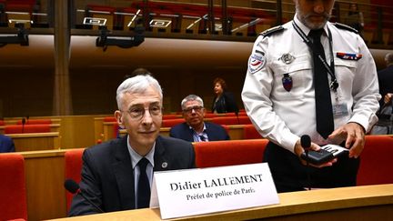 Le préfet de police de Paris, Didier Lallement, le 9 juin 2022 à Paris. (ANNE-CHRISTINE POUJOULAT / AFP)