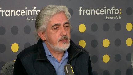 Loick Berrou, sur franceinfo, lundi 14 octobre. (FRANCEINFO / RADIOFRANCE)