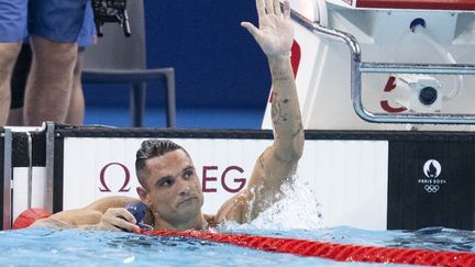 Natation aux JO de Paris : cinquième médaille olympique pour Florent Manaudou, en bronze sur 50 m nage libre