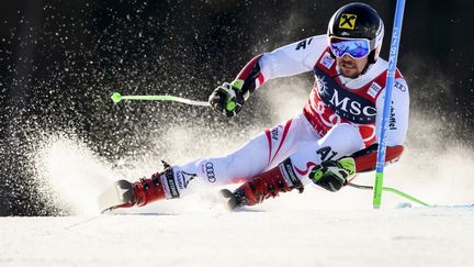 L'Autrichien Marcel Hirscher (FABRICE COFFRINI / AFP)