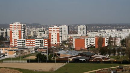 Le quartier des musiciens, aux Mureaux (Yvelines), photographi&eacute; le 21 janvier 2011. (MAXPPP)