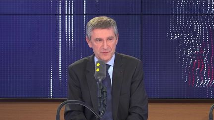 Frédéric Péchenard, vice-président Les Républicains d'Île-de-France, était l'invité de franceinfo jeudi 24 octobre 2019. (FRANCEINFO / RADIO FRANCE)