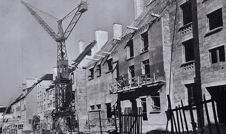 Les travaux de reconstruction en dur débuteront à partir de 1948
 (Culturebox)