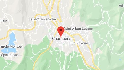 Chambéry&nbsp;(Savoie).&nbsp;&nbsp; (CAPTURE D'ECRAN GOOGLE MAPS)