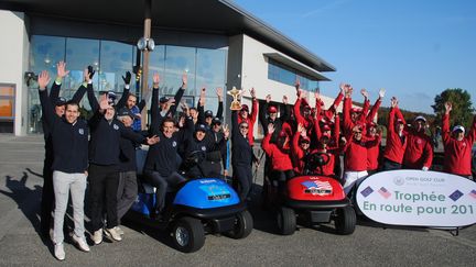 Les finalistes d'En route pour 2018 au Golf de Saint Quentin en Yvelines. (Hervé Decléty Open Golf Club)