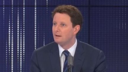 Clément Beaune, secrétaire d'Etat chargé des Affaires européennes, sur franceinfo dimanche 17 janvier 2021. (FRANCEINFO / RADIOFRANCE)