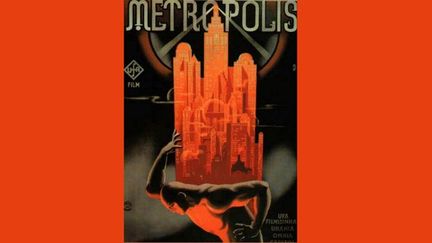 Une des affiches de Metropolis en 1927
 (DR)