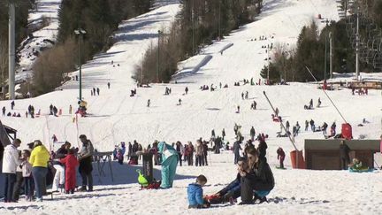 Massif du Sancy.&nbsp; (CAPTURE ECRAN FRANCE 2)