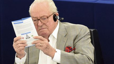 &nbsp; (Jean-Marie Le Pen est convoqué le 20 août prochain devant le bureau exécutif du Front national © Maxppp)